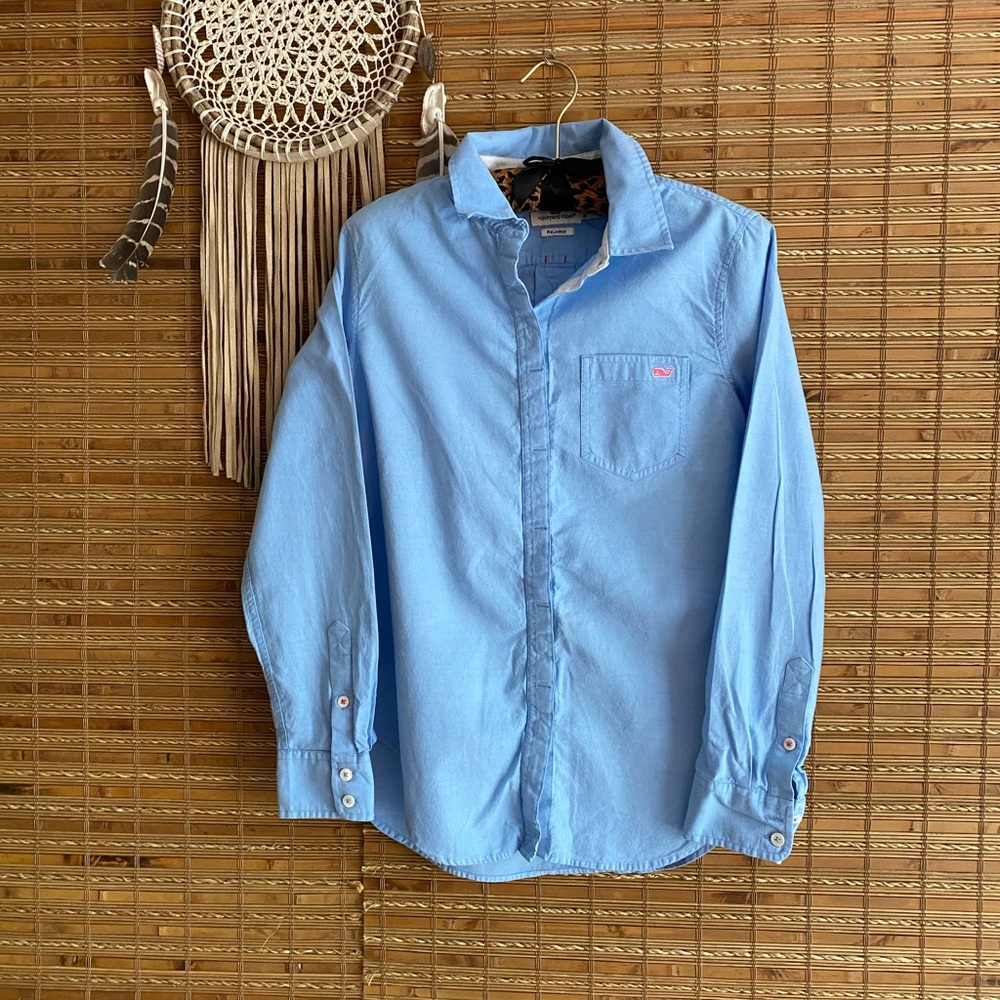 Vineyard Vines Blue oxford